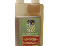 R Pur Aloe Cold-processed, Whole Leaf Aloe 18X Concentrate 16 oz Bottle